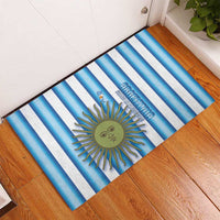 Argentina Football Rubber Doormat Vamos La Albiceleste 2026 Version - Wonder Print Shop