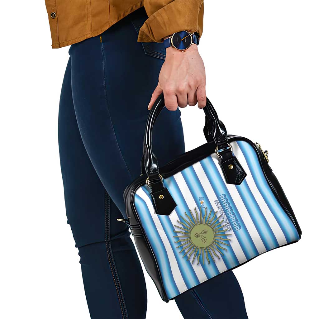 Argentina Football Shoulder Handbag Vamos La Albiceleste 2026 Version - Wonder Print Shop