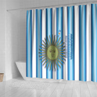 Argentina Football Shower Curtain Vamos La Albiceleste 2026 Version - Wonder Print Shop