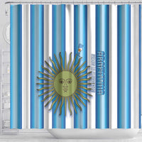 Argentina Football Shower Curtain Vamos La Albiceleste 2026 Version - Wonder Print Shop