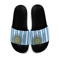 Argentina Football Slide Sandals Vamos La Albiceleste 2026 Version - Wonder Print Shop