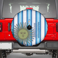 Argentina Football Spare Tire Cover Vamos La Albiceleste 2026 Version - Wonder Print Shop