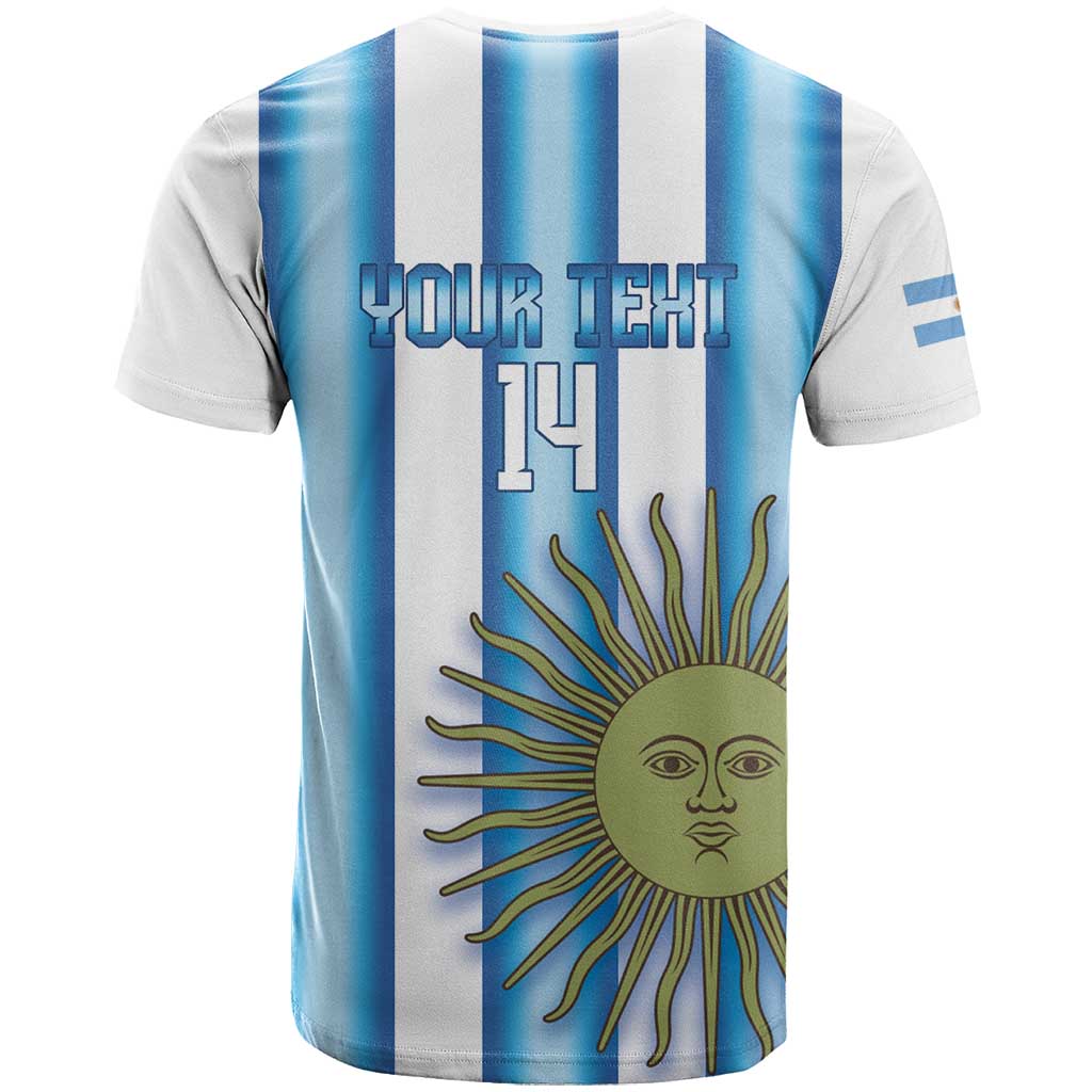 Argentina Football Custom T Shirt Vamos La Albiceleste 2026 Version - Wonder Print Shop