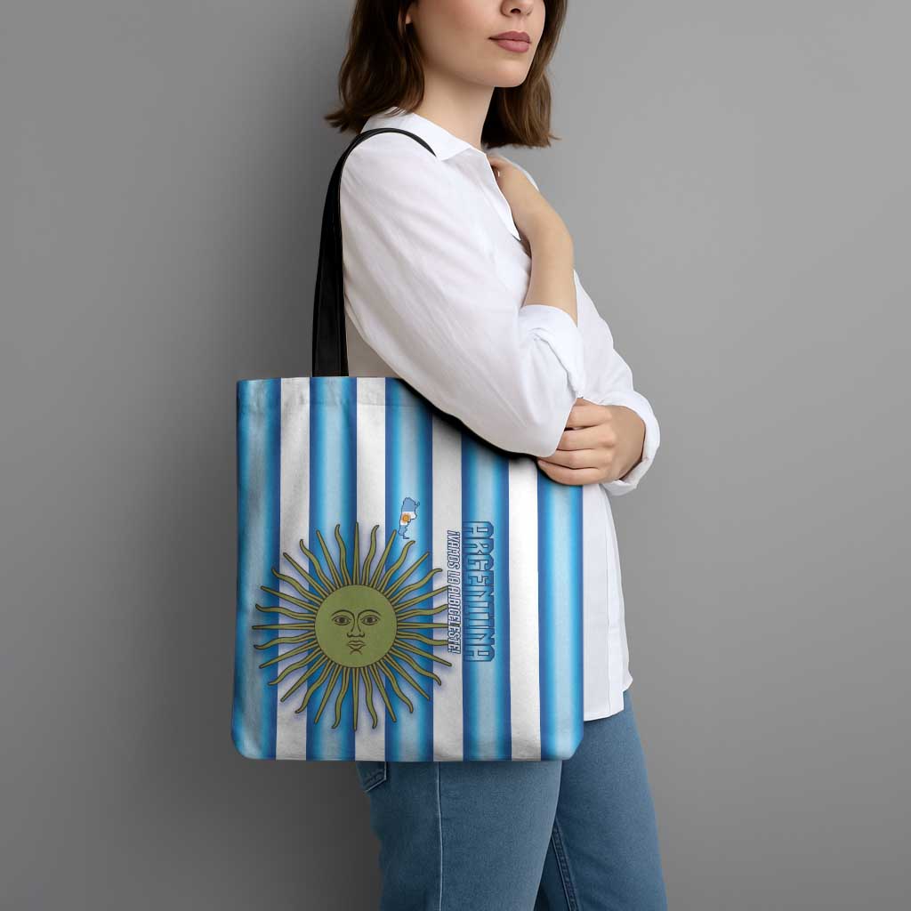 Argentina Football Tote Bag Vamos La Albiceleste 2026 Version - Wonder Print Shop
