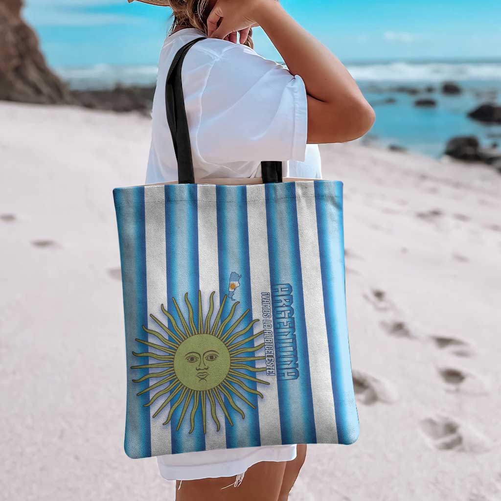 Argentina Football Tote Bag Vamos La Albiceleste 2026 Version - Wonder Print Shop