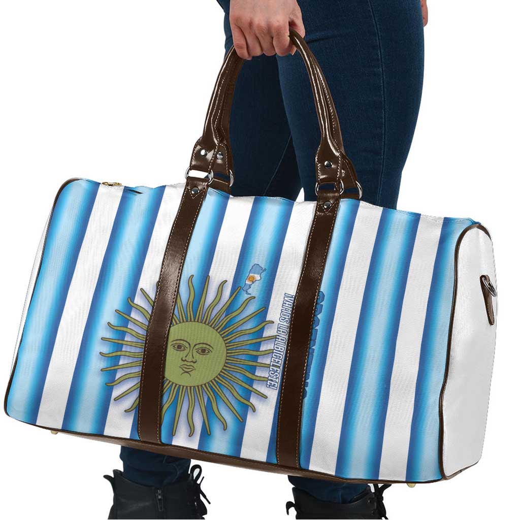 Argentina Football Travel Bag Vamos La Albiceleste 2026 Version - Wonder Print Shop