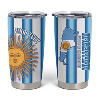 Argentina Football Custom Tumbler Cup Vamos La Albiceleste 2026 Version - Wonder Print Shop