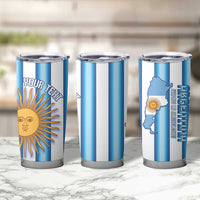 Argentina Football Custom Tumbler Cup Vamos La Albiceleste 2026 Version - Wonder Print Shop