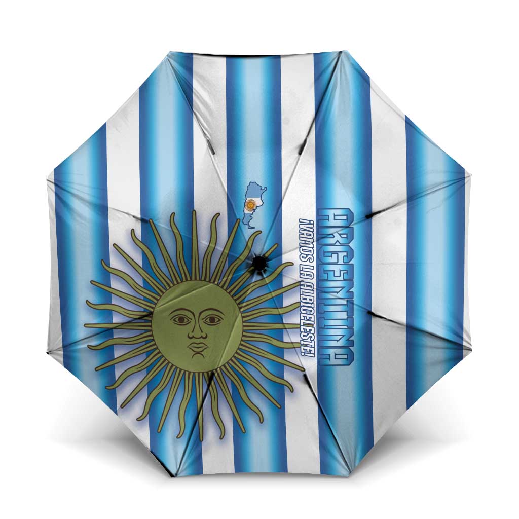 Argentina Football Umbrella Vamos La Albiceleste 2026 Version - Wonder Print Shop