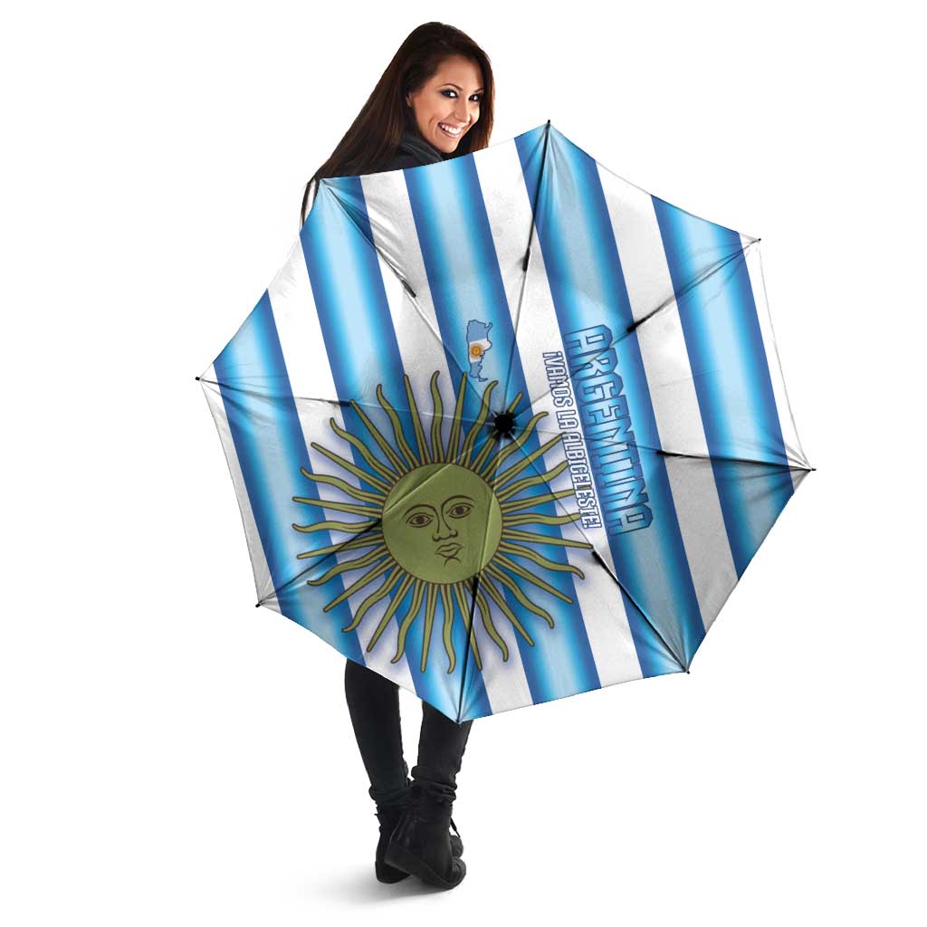 Argentina Football Umbrella Vamos La Albiceleste 2026 Version - Wonder Print Shop