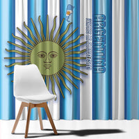 Argentina Football Window Curtain Vamos La Albiceleste 2026 Version - Wonder Print Shop
