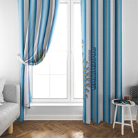 Argentina Football Window Curtain Vamos La Albiceleste 2026 Version - Wonder Print Shop