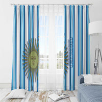 Argentina Football Window Curtain Vamos La Albiceleste 2026 Version - Wonder Print Shop