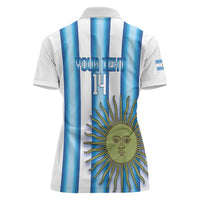 Argentina Football Custom Women Polo Shirt Vamos La Albiceleste 2026 Version - Wonder Print Shop