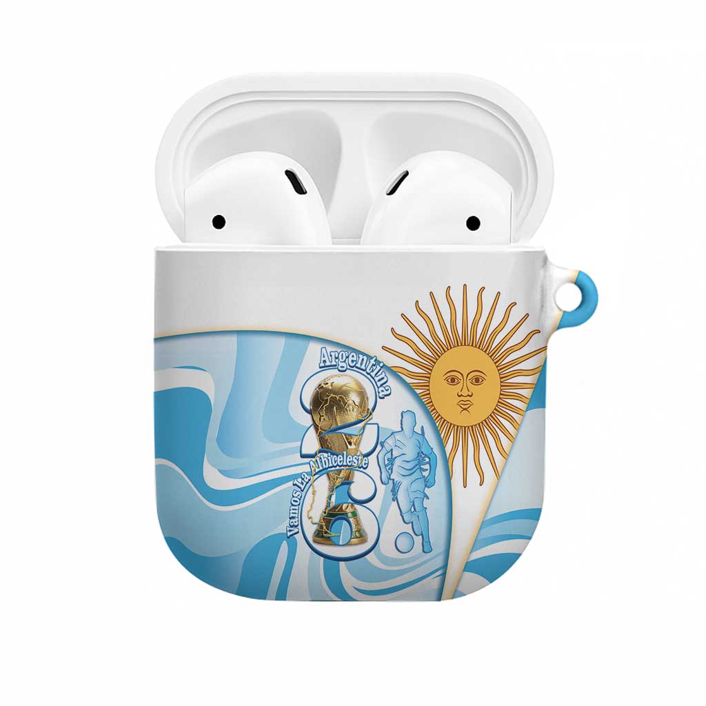 Argentina Football AirPods Case 2026 Trophy Vamos La Albiceleste - Wonder Print Shop