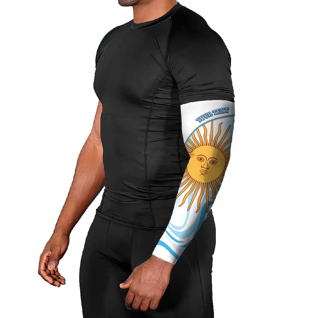 Argentina Football Personalized Arm Sleeves 2026 Trophy Vamos La Albiceleste - Wonder Print Shop