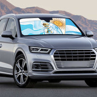 Argentina Football Auto Sun Shade 2026 Trophy Vamos La Albiceleste - Wonder Print Shop