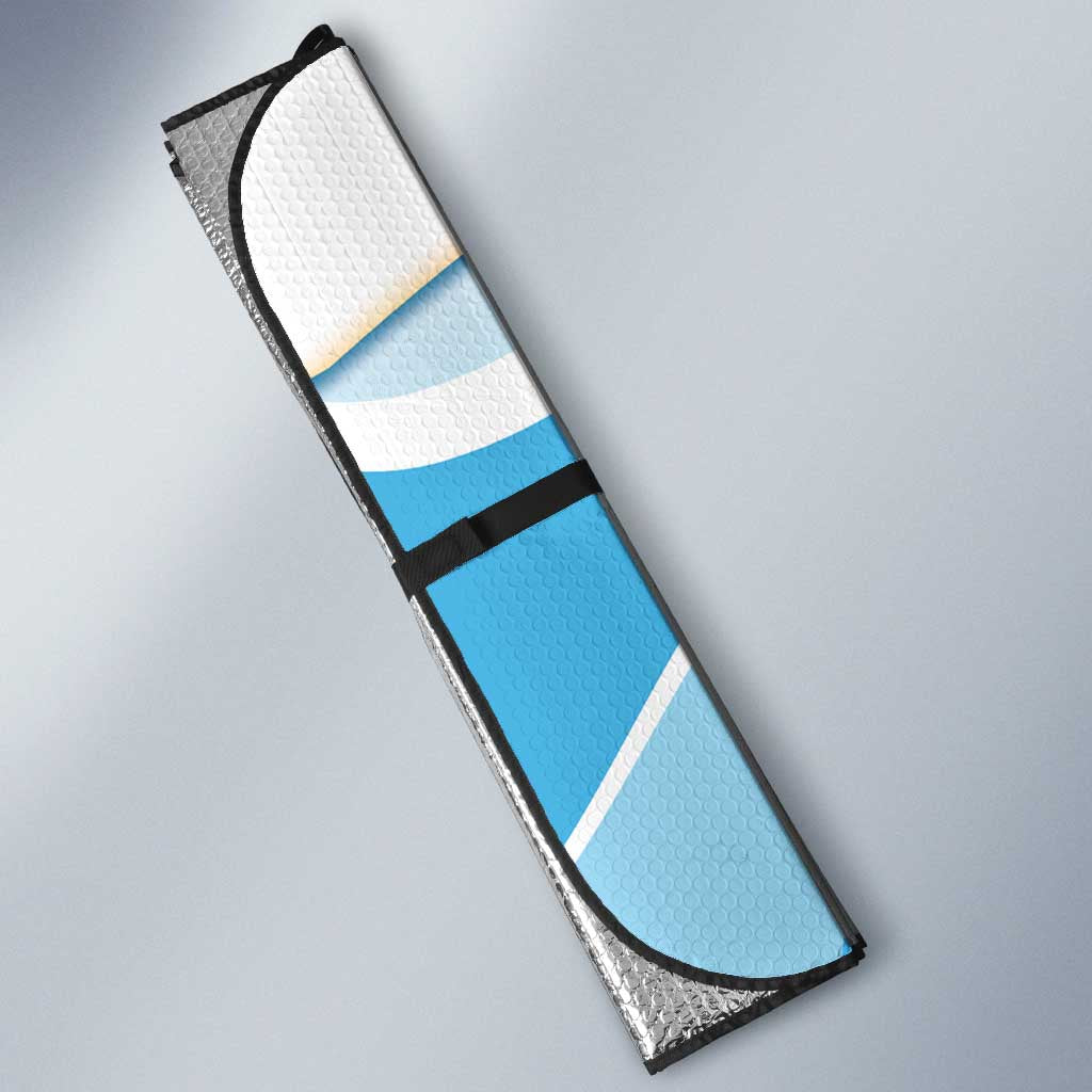 Argentina Football Auto Sun Shade 2026 Trophy Vamos La Albiceleste - Wonder Print Shop