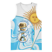 Argentina Football Personalized Basketball Jersey 2026 Trophy Vamos La Albiceleste - Wonder Print Shop