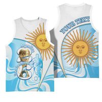 Argentina Football Personalized Basketball Jersey 2026 Trophy Vamos La Albiceleste - Wonder Print Shop