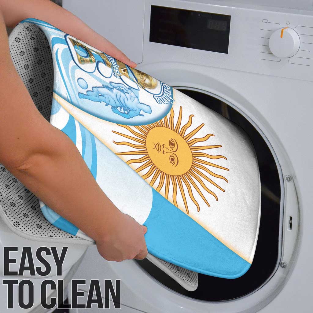 Argentina Football Bathroom Set 2026 Trophy Vamos La Albiceleste - Wonder Print Shop