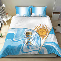 Argentina Football Bedding Set 2026 Trophy Vamos La Albiceleste - Wonder Print Shop