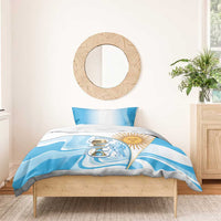 Argentina Football Bedding Set 2026 Trophy Vamos La Albiceleste - Wonder Print Shop
