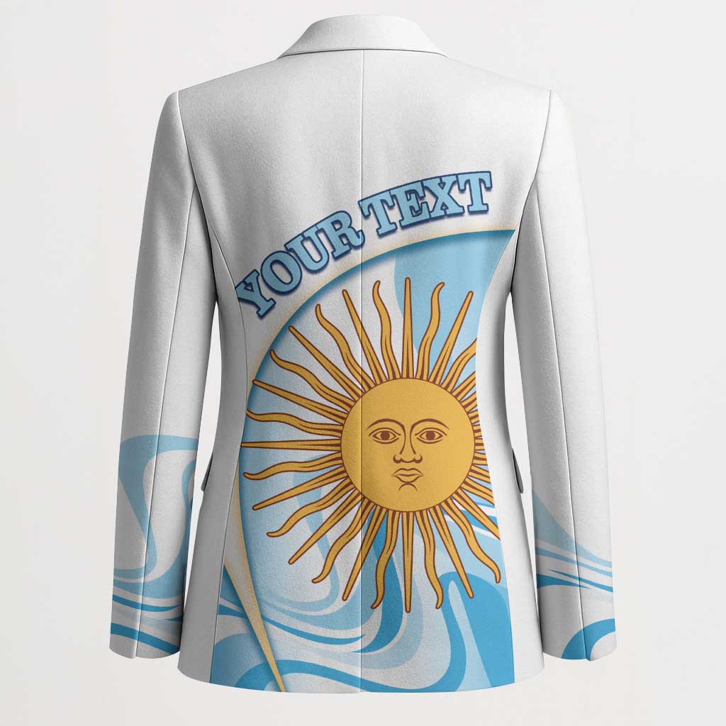 Argentina Football Personalized Blazer 2026 Trophy Vamos La Albiceleste - Wonder Print Shop
