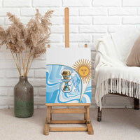 Argentina Football Canvas Wall Art 2026 Trophy Vamos La Albiceleste - Wonder Print Shop