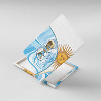 Argentina Football Canvas Wall Art 2026 Trophy Vamos La Albiceleste - Wonder Print Shop