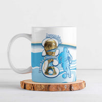 Argentina Football Personalized Ceramic Mug 2026 Trophy Vamos La Albiceleste - Wonder Print Shop