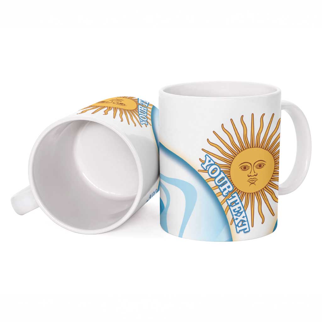 Argentina Football Personalized Ceramic Mug 2026 Trophy Vamos La Albiceleste - Wonder Print Shop