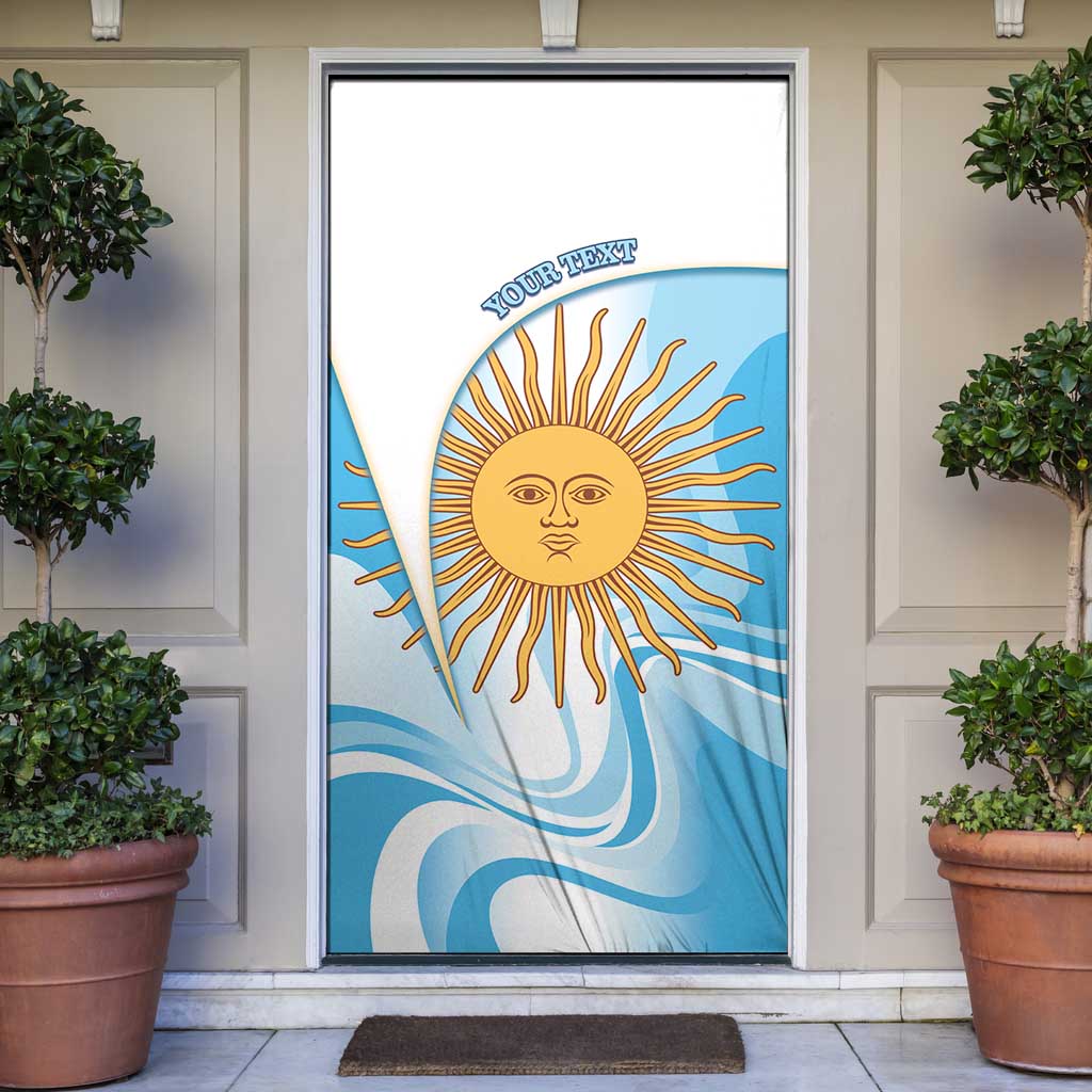 Argentina Football Personalized Door Cover 2026 Trophy Vamos La Albiceleste - Wonder Print Shop