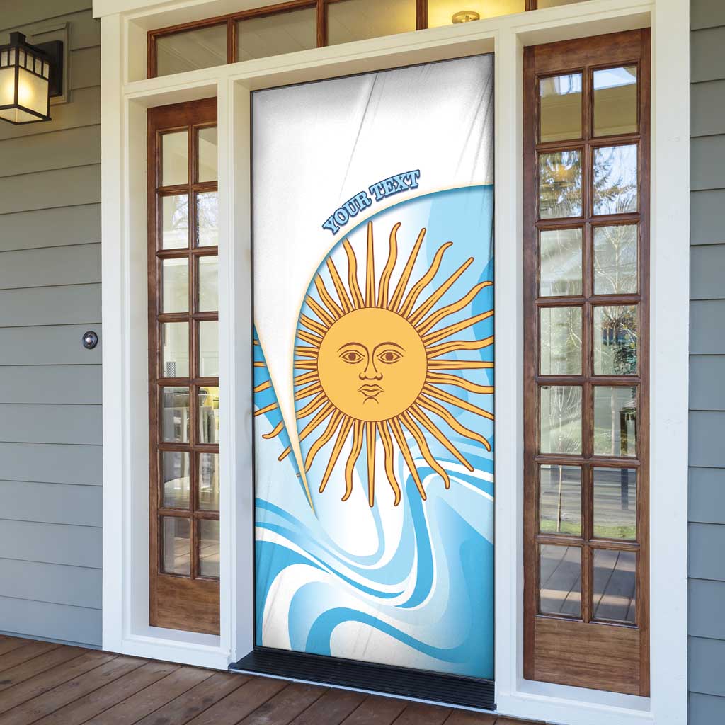 Argentina Football Personalized Door Cover 2026 Trophy Vamos La Albiceleste - Wonder Print Shop