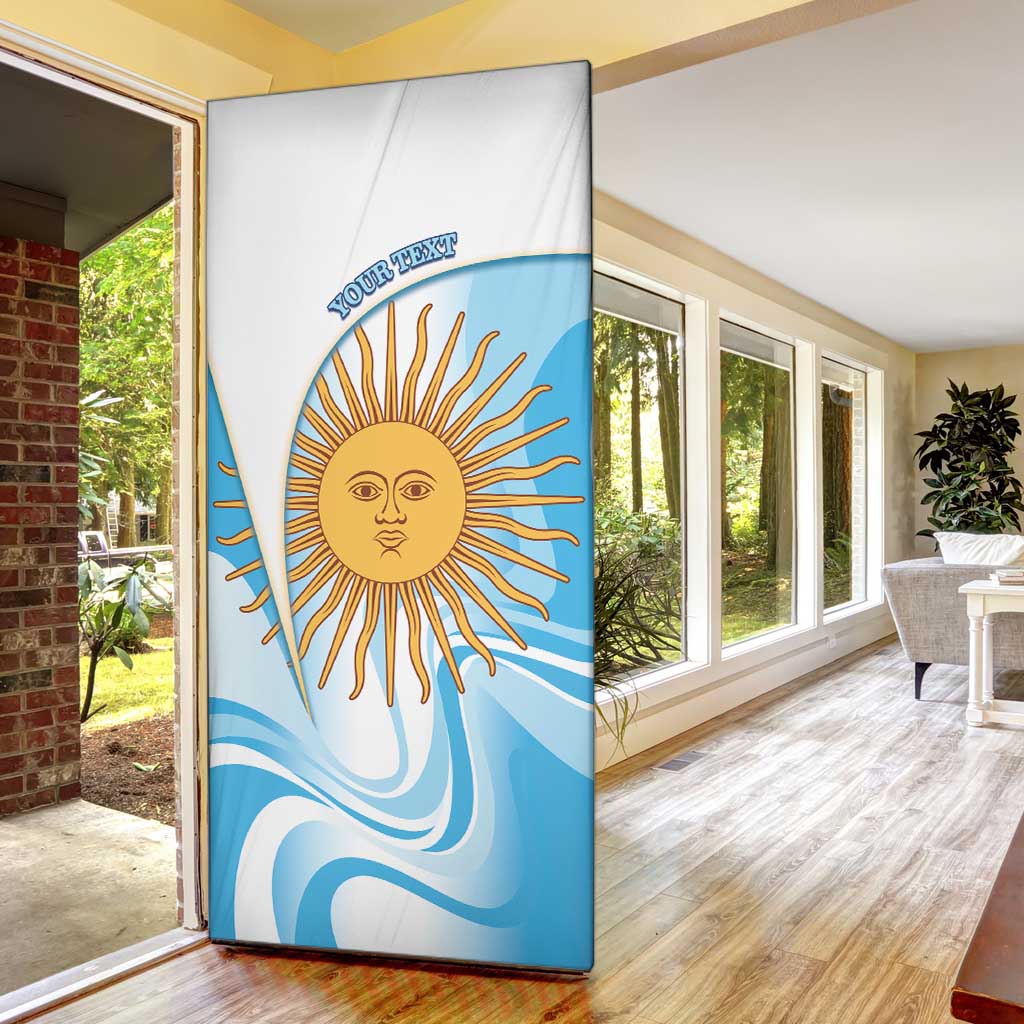Argentina Football Personalized Door Cover 2026 Trophy Vamos La Albiceleste - Wonder Print Shop