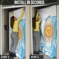 Argentina Football Personalized Door Cover 2026 Trophy Vamos La Albiceleste - Wonder Print Shop