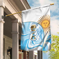 Argentina Football Garden Flag 2026 Trophy Vamos La Albiceleste - Wonder Print Shop