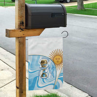 Argentina Football Garden Flag 2026 Trophy Vamos La Albiceleste - Wonder Print Shop