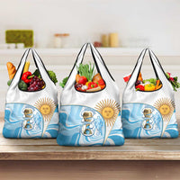 Argentina Football Grocery Bag 2026 Trophy Vamos La Albiceleste - Wonder Print Shop