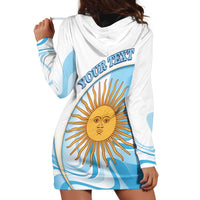 Argentina Football Personalized Hoodie Dress 2026 Trophy Vamos La Albiceleste - Wonder Print Shop