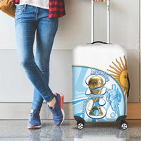 Argentina Football Luggage Cover 2026 Trophy Vamos La Albiceleste - Wonder Print Shop