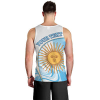 Argentina Football Personalized Men Tank Top 2026 Trophy Vamos La Albiceleste - Wonder Print Shop