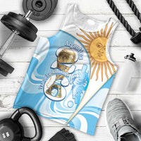 Argentina Football Personalized Men Tank Top 2026 Trophy Vamos La Albiceleste - Wonder Print Shop