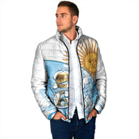 Argentina Football Personalized Padded Jacket 2026 Trophy Vamos La Albiceleste - Wonder Print Shop