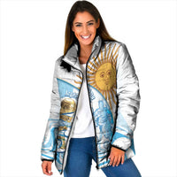 Argentina Football Personalized Padded Jacket 2026 Trophy Vamos La Albiceleste - Wonder Print Shop
