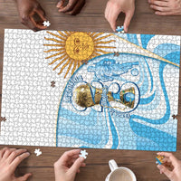 Argentina Football Puzzle 2026 Trophy Vamos La Albiceleste - Wonder Print Shop