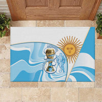 Argentina Football Rubber Doormat 2026 Trophy Vamos La Albiceleste - Wonder Print Shop