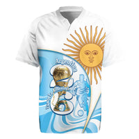 Argentina Football Personalized Rugby Jersey 2026 Trophy Vamos La Albiceleste - Wonder Print Shop
