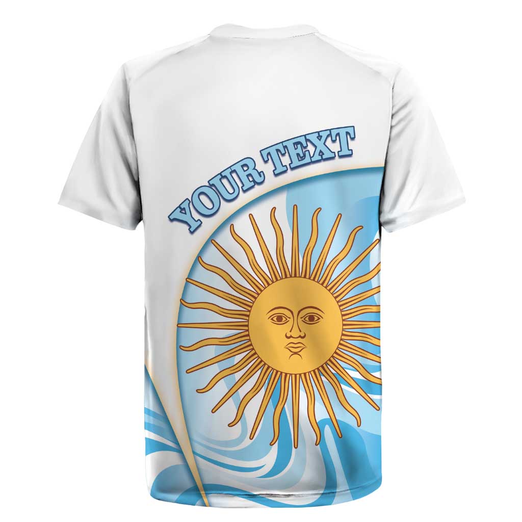 Argentina Football Personalized Rugby Jersey 2026 Trophy Vamos La Albiceleste - Wonder Print Shop