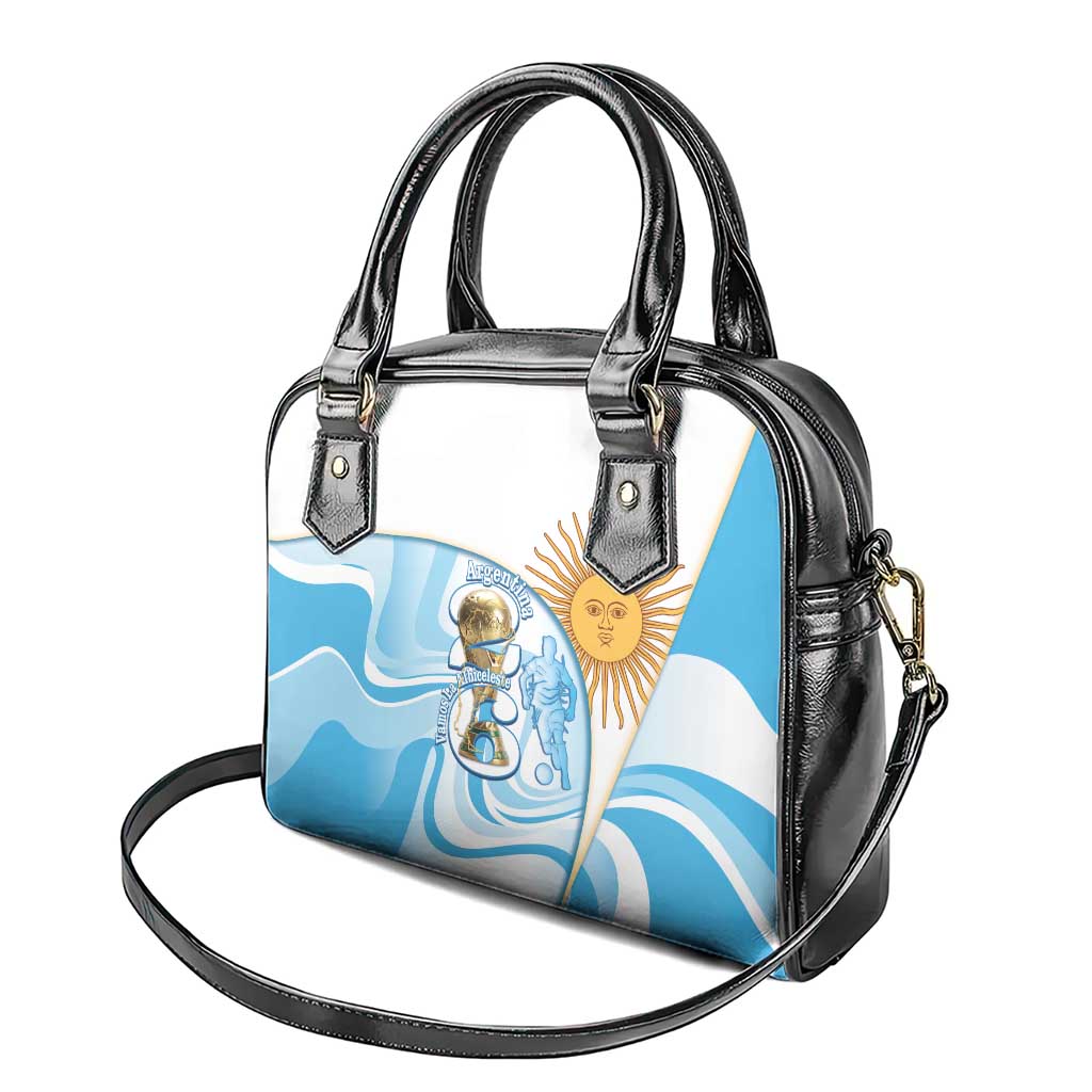 Argentina Football Shoulder Handbag 2026 Trophy Vamos La Albiceleste - Wonder Print Shop
